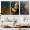 Abstract Horse Wall Art Canvas Print | Farmhouse Wall Decor by MyGreatCanvas | Canvas Wall Art Prints | Photo Prints & Wall Decor