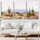 Desert Cactus Canvas Wall Art – Serene Southwestern Arizona by MyGreatCanvas | Canvas Wall Art Prints | Photo Prints & Wall Decor
