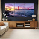 Golden Gate Bridge Wall Art Canvas Print – Framed San by MyGreatCanvas | Canvas Wall Art Prints | Photo Prints & Wall Decor