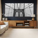 Large Brooklyn Bridge Wall Art Canvas Print