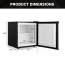 1.1 cu.ft. Compact Single Door Mini Upright Freezer by DirectDeals