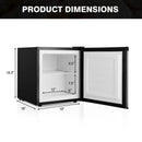 1.1 cu.ft. Compact Single Door Mini Upright Freezer by LJGDeals