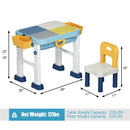 6-in-1 Kids Activity Table Set with Chair