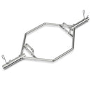56 Inch Olympic Hexagon Deadlift Trap Bar with Folding Grips Powerlifting by LJGDeals