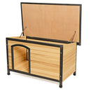 Wood Extreme Weather Resistant Pet Log Cabin by LJGDeals