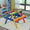 4 Seat Kids Picnic Table with Umbrella by LJGDeals