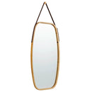 30 Inch Modern Rectangle Wall Hanging Framed Mirror by LJGDeals