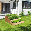 3 Tier Elevated Wooden Vegetable Garden Bed by LJGDeals