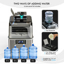 Portable Ice Maker with Scoop & Basket