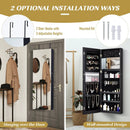 Lockable Storage Jewelry Cabinet with Frameless Mirror by LJGDeals
