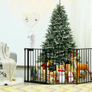 115 Inch Length 5 Panel Adjustable Wide Fireplace Fence by LJGDeals