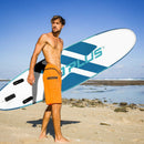 10 Feet Inflatable Stand Up Paddle Board 6 Inch Thick with Accessory Pack by LJGDeals