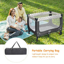 Portable Baby Playpen with Mattress Foldable Design by LJGDeals