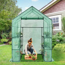 Walk-in Greenhouse 56 x 56 x 77 Inch Gardening with Observation Windows by LJGDeals