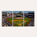 Yankee Stadium New York Wall Art Print | 3-Panel Canvas