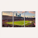 Chicago Bears Soldiers Field Wall Art Canvas Print – Framed