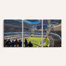 Chicago Dome Stadium Wall Art Canvas Print – Framed Modern