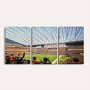 Cleveland Browns Stadium Wall Art Canvas Print – Framed NFL