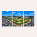 Wrigley Field Baseball Stadium Canvas Wall Art – Packed
