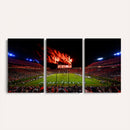 Jordan-Hare Football Stadium Wall Art Canvas Print, Football