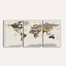 World Map Wall Art Print