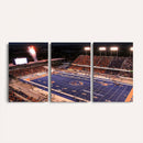Boise State Stadium Large Wall Art Canvas Print for Living