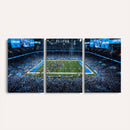 Detroit Lions Stadium Wall Art Canvas Print, Football Field