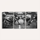 American Football Wall Art Canvas Print Framed Stadium Sport