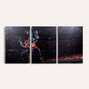 American Football Wall Art Canvas Print, Stadium Sport Wall