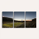 Oregon Ducks Football Team Print - Eugene Autzen Stadium