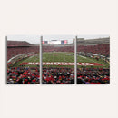 Wisconsin Badgers Team Print Canvas - Madison Camp Randall