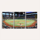 Texas Rangers Baseball Team Print - Arlington Globe Life