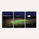 Michigan Wolverines Football Canvas Wall Decor, Football