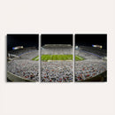 Beaver Stadium Night Game Triple Canvas Wall Art - Penn