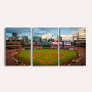 St. Louis Cardinals Baseball Team Print - Busch Stadium Wall