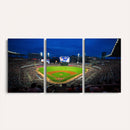 Truist Park Night Game Canvas Art - Atlanta Braves Stadium