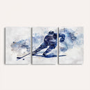 Hockey Player Wall Art Canvas Print - Sports-Inspired