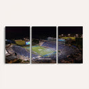 Duke University Blue Devils Football Print Canvas - Durham