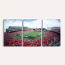 Cincinnati Bearcats Football Team Print - Nippert Stadium Wall Art Canvas Print
