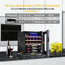 21 Bottle Compressor Wine Cooler Refrigerator with Digital Control by LJGDeals