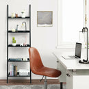 5-Tier Wall-leaning Ladder Shelf Display Rack for Plants and Books by LJGDeals