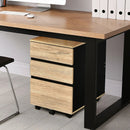 3-Drawer Mobile File Cabinet for Home Office by LJGDeals