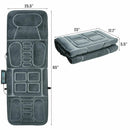 Foldable Massage Mat with Heat and 10 Vibration Motors by LJGDeals