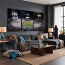 Penn Stadium Football Wall Art Canvas Print, Pennsylvania