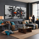 RedBull Formula 1 Canvas Wall Art Print