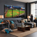 Angel Stadium Aerial Canvas Print – Los Angeles Angels