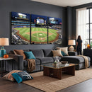 Citi Field Wall Art Print | 3-Panel New York Mets Baseball
