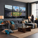 New York Mets Baseball Team Print - Citi Field Stadium Wall