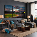 Fenway Park Wall Art Canvas Print | Large Baseball Stadium
