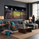 Fenway Park Wall Art Canvas Print | Large Baseball Stadium